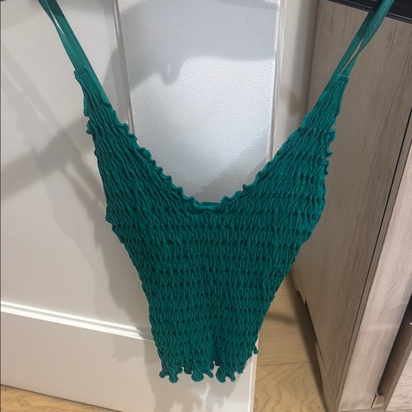 Intimately By Free People Tops - Free people Green Textured Sleeveless Top